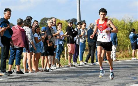 Matin ou après midi Du public malgré tout sur le semi marathon Auray