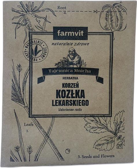 Farmvit Witherba Kozłek Lekarski Korzeń 50g Opinie I Ceny Na Ceneopl