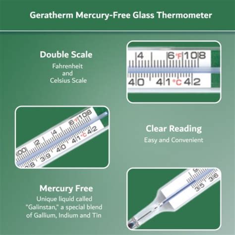 Geratherm Glass Oral Thermometer 20010 100 1 Each 1 Ralphs