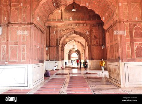 In House Architecture Of Jama Masjid Delhi India Stock Photo Alamy