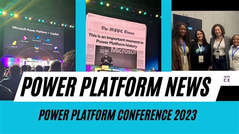 Power Platform News Rewind Power Platform Conference October