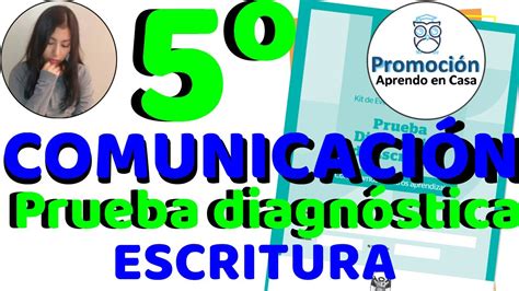 Evaluaci N Diagn Stica De Comunicaci N Escritura To Secundaria