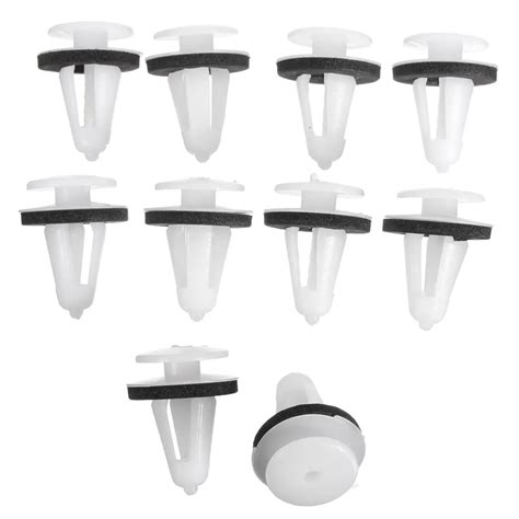 10PCs Car Body Side Door Trim Card Fastener Retainers Panel Clamp Clips