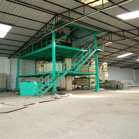 Cattle And Poultry Feed Plant Combo Automatic Grade Semi Automatic