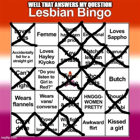 Lesbian Bingo Imgflip