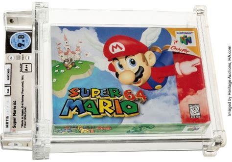 ¡todo Un Récord Cartucho De Super Mario 64 Fue Vendido En Usd 1 56