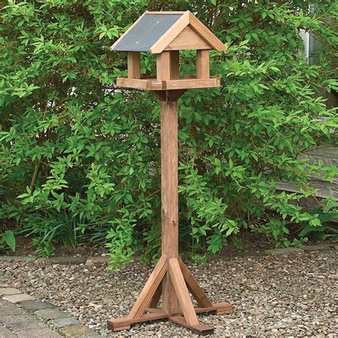 Rowlinson Btablewin Details Premium Quality Bird Table Two Sided Slate