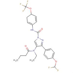 H Pyrazole Carboxamide Difluoromethoxy Phenyl Ethyl