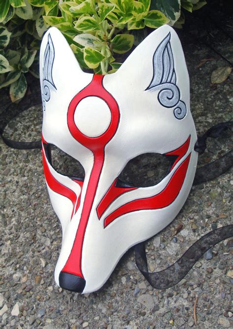Amaterasu Kitsune Mask 2 By Merimask On Deviantart