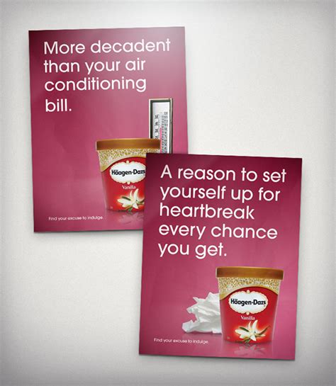 Haagen Dazs Ad Campaign On Behance