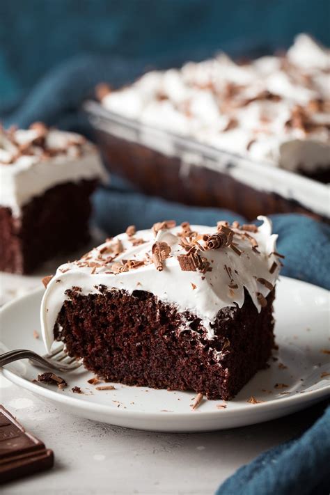 Chocolate Cake With Marshmallow Frosting Cooking Classy Bloglovin