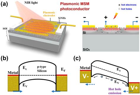 Molecules Free Full Text Plasmonic Near Infrared Photoconductor Based On Hot Hole Collection