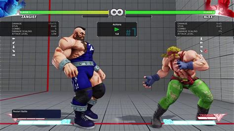 Sfv Zangief Whiff Punish Vs Alex Cr Hk Youtube