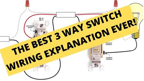 How To Wire A Three Way Switch Youtube