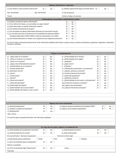 Examen Medico Pdf