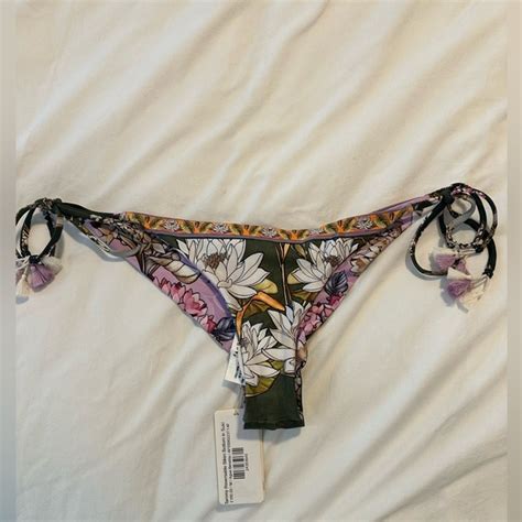 Agua Bendita Swim Nwt Agua Bendita Tammy Reversible Bikini Bottom In Suki Poshmark