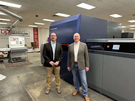 Installed Accuriojet Km E Inkjet Press At Bpi Konica Minolta