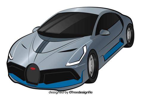 Bugatti Divo Clipart Free Download