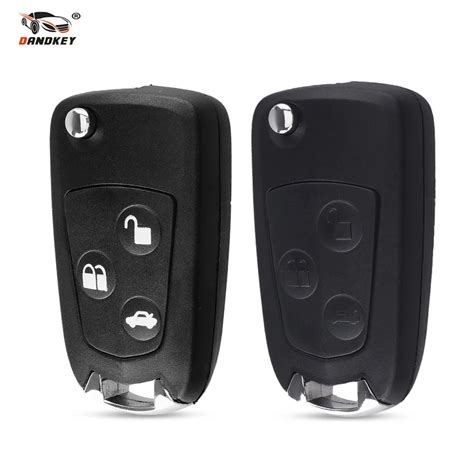 Dandkey Replacement Modified Flip Folding Remote Key Flip Fob Shell For