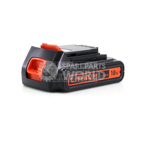 Black Decker Bl1518 18 Volt 1 5ah Li Ion Slide Battery Pack BL1518