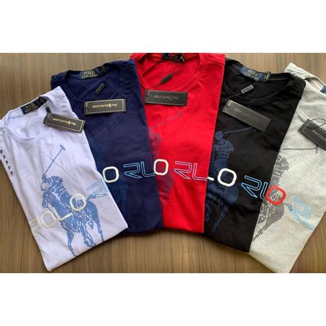 kit 10 camisas peruanas fio 40 1 atacado premium camisetas promoção