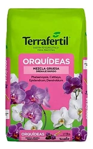 Sustrato Para Orquideas Terrafertil Litros Cultivo En Venta En La