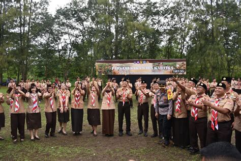 Perkemahan Pramuka Saka Wira Kartika Tahun Resmi Di Buka Oleh