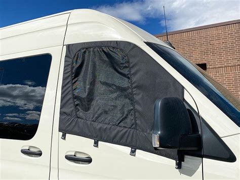 Mercedes Sprinter Driver And Passenger Door Screens Bunker Series Campervan Hq