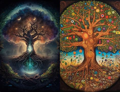 YGGDRASIL TREE of LIFE Norse Mythology Instant Download - Etsy