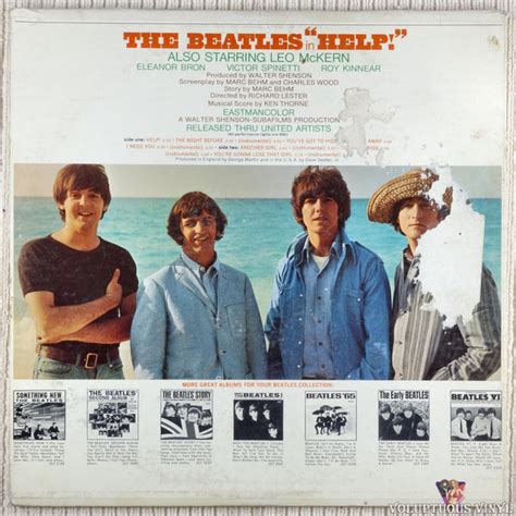 The Beatles ‎ Help Original Motion Picture Soundtrack 1965 Vinyl Lp Album Stereo