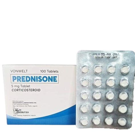 Prednisone Mg Vonwelt Prednisone By Drugmaker S Laboratories Inc At