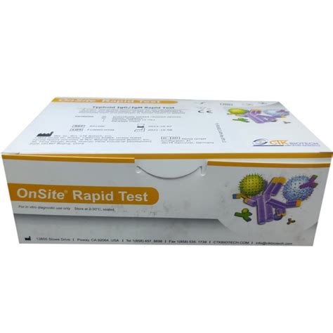 Onsite Typhoid Igm Antibody Rapid Test At Rs 1000 Box In Patna ID