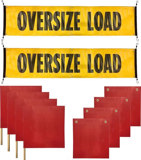 Amazon X Bungee Oversize Load Signs And Flags Kit Mesh