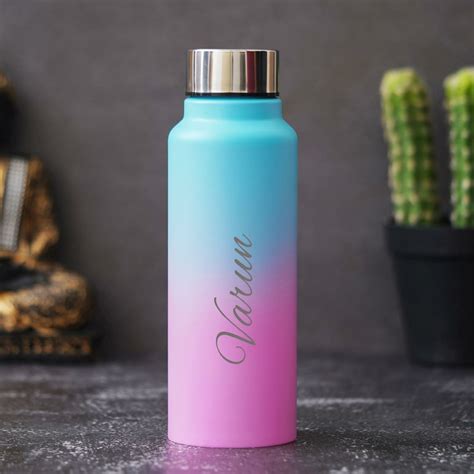 Personalised Steel Bottle With Name Homafy