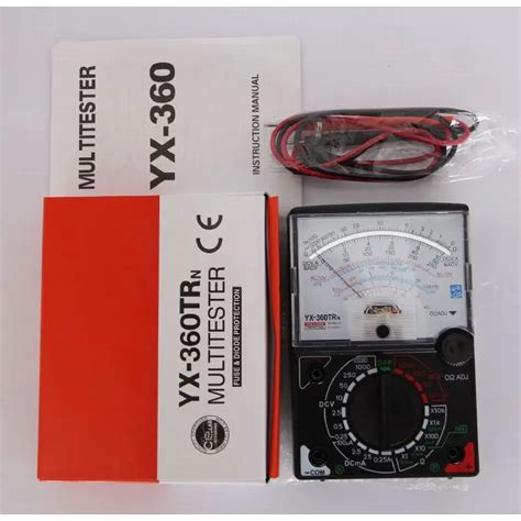 Yx360trn Analog Multimeter Ac Dc 1000v 025a 10kohm Multimeter Buy Multimeteranalog