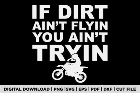 Funny Dirt Bike Rider Gift Graphic By Pod Graphix Creative Fabrica