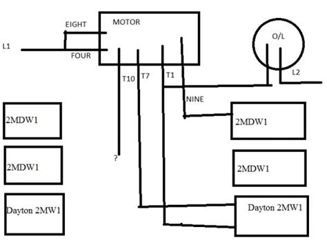 Dayton Electric Motor Wiring Diagram - Circuit Diagram