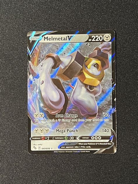 Pok Mon Tcg Melmetal V Pokemon Go Holo Ultra Rare Near Mint