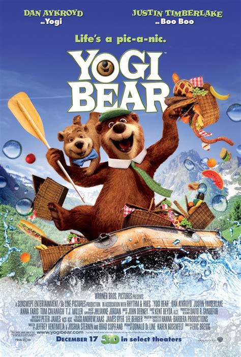 Yogi Bear and Boo Boo Movie Poster Desktop Wallpaper