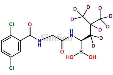 Ixazomib D9 CAS No NA Simson Pharma Limited