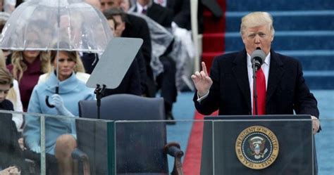 Donald Trumps Full Inauguration Speech And Transcript National