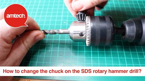 How To Change The Chuck On The SDS Rotary Hammer Drill YouTube