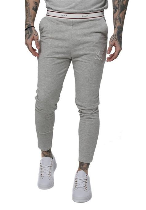 Siksilk Jogginghose Siksilk Jogger Herren Sport Pursuittape Cuff Pant