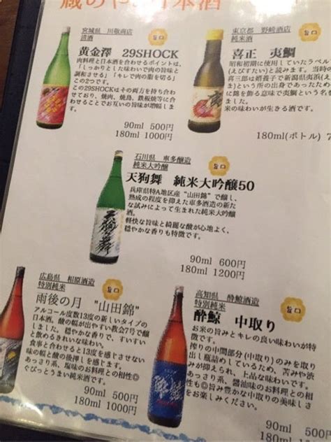 新橋にある隠れ家的な日本酒ba蔵のや オヤジの食べ歩き日記