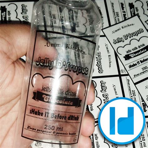 Detail Label Contoh Desain Stiker Botol Minuman Koleksi Nomer 9