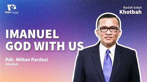 Imanuel Allah Beserta Kita Pdt Milton Pardosi Khotbah Kristen