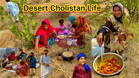 Pakistani Desert Village Life Near India Pakistan Border Chicken