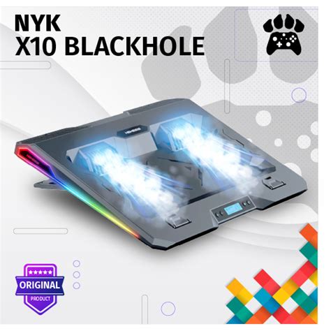 Jual Nyk Nemesis X X Blackhole Coolingpad Air Flow Suction Rgb