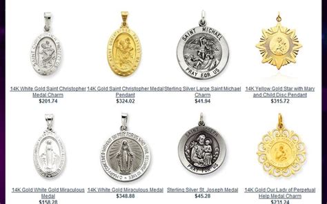 Patron Saints Jewelry: Patron Saint Medals