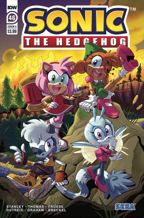 Sonic The Hedgehog Idw 46a Vfnm Idw Comic Books Modern Age Idw Sonic The Hedgehog